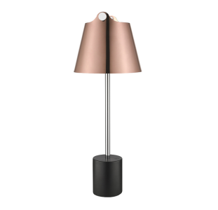 Настольный светильник NORD SUD lamp cuivre COPPER CHROME 18X18X46,5 СМ. (SEY00023)