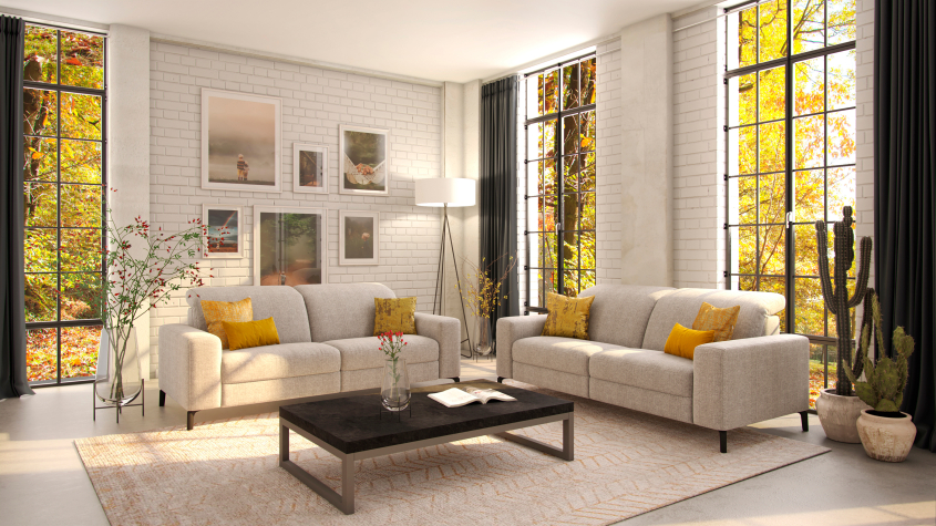 Диван-реклайнер Cristallo