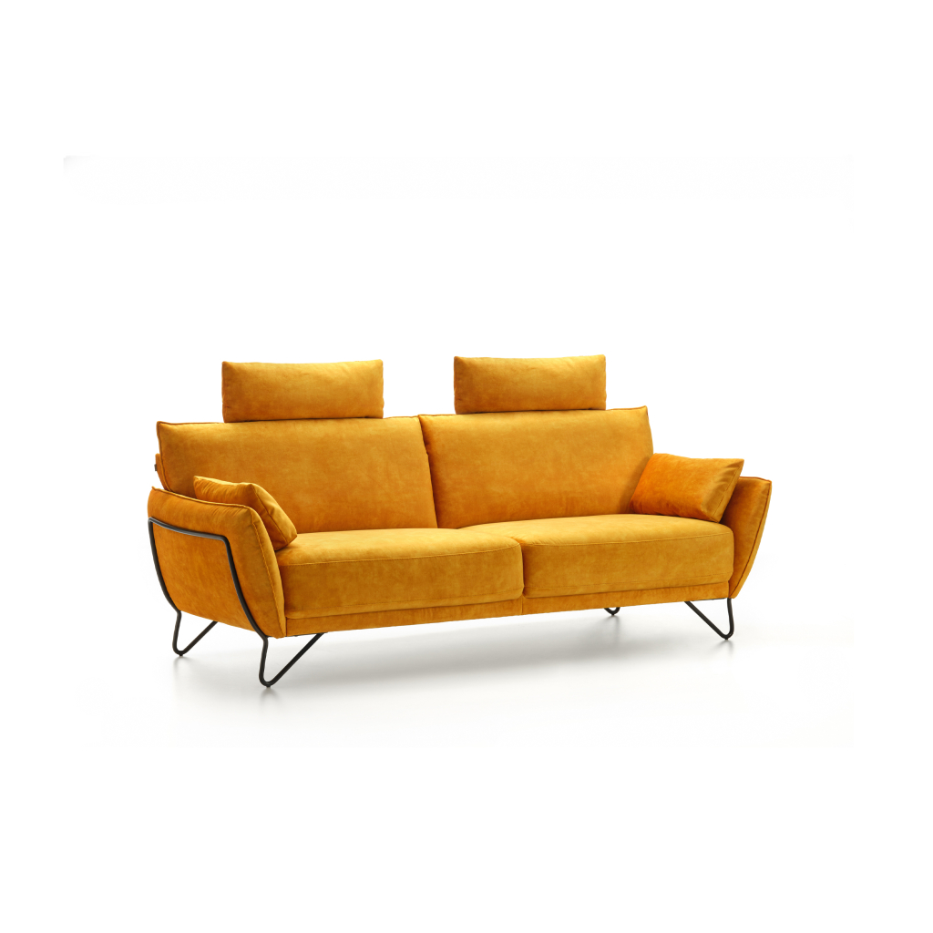 Диван MONTEGO B90-190-90B/56/DIVA SUN/HR40/Matching Stitching/01BL/E,E ...