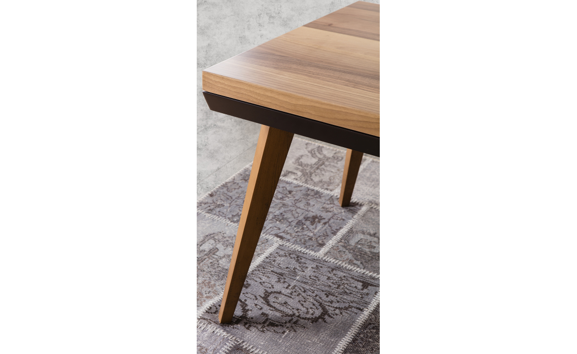 Стол журнальный PUNTO CENTER TABLE WALNUT EUROPEAN WALNUT  118X68X40 СМ. (NRM00051)