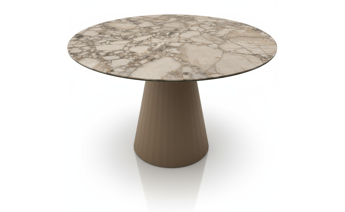 Стол обеденный MONACO DINING TABLE EMPT NMR  120X120X75 СМ. (NRM05533)