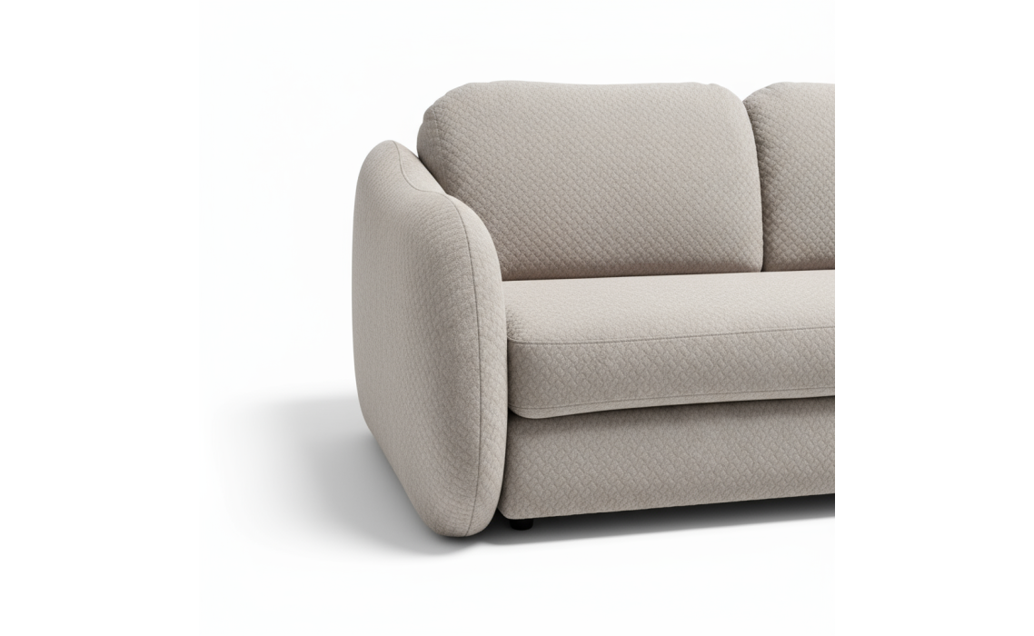 Диван CLOUD B96-200-96B/BUBBLE NATUREL/FORMATEX/встроенные/SeOn/LI