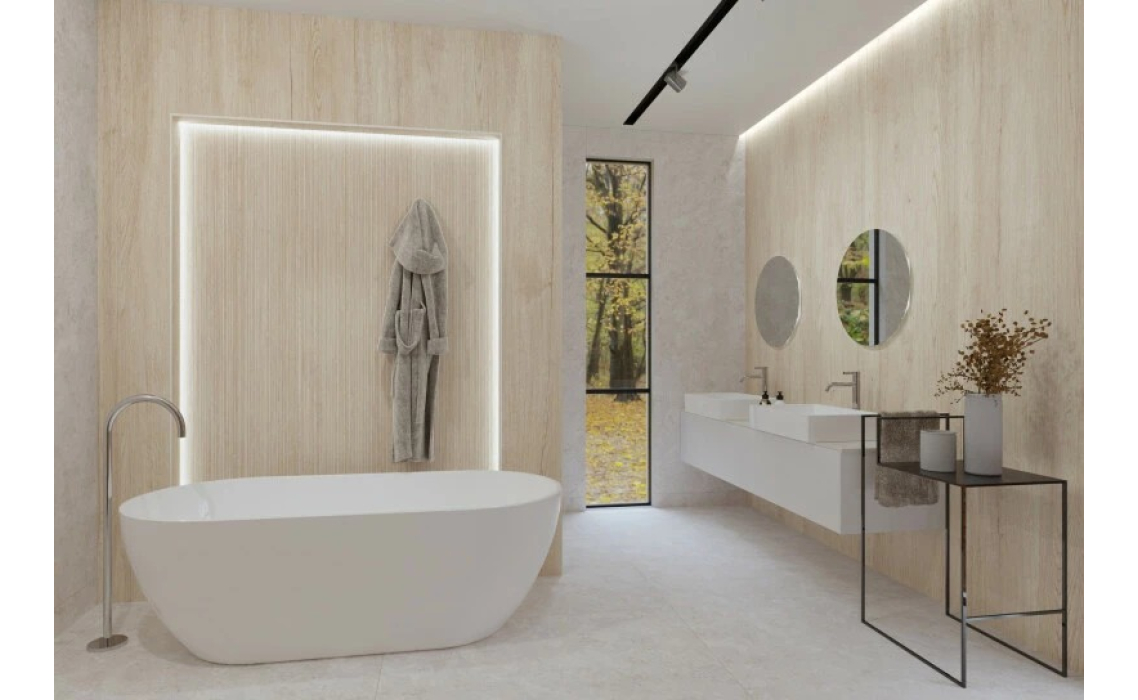 Керамическая плитка HERMITAGE BLANCO Бежевый 120X60X5,6 (NCR00752)