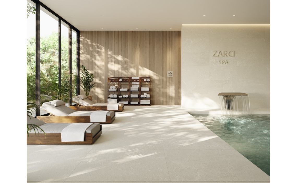 Керамическая плитка ZARCI MARFIL REC. Бежевый 120X60X10 (NCR01898)