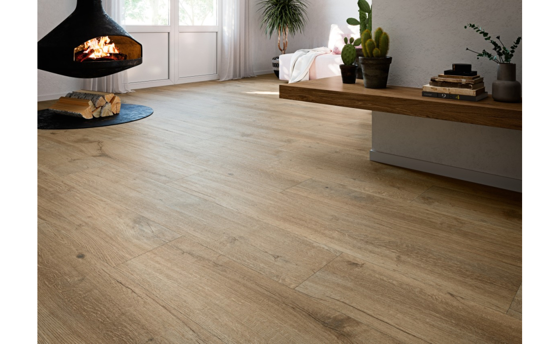 Керамическая плитка SELVA ROBLE ANTI. Бежевый 120X20X10 (NCR01449)