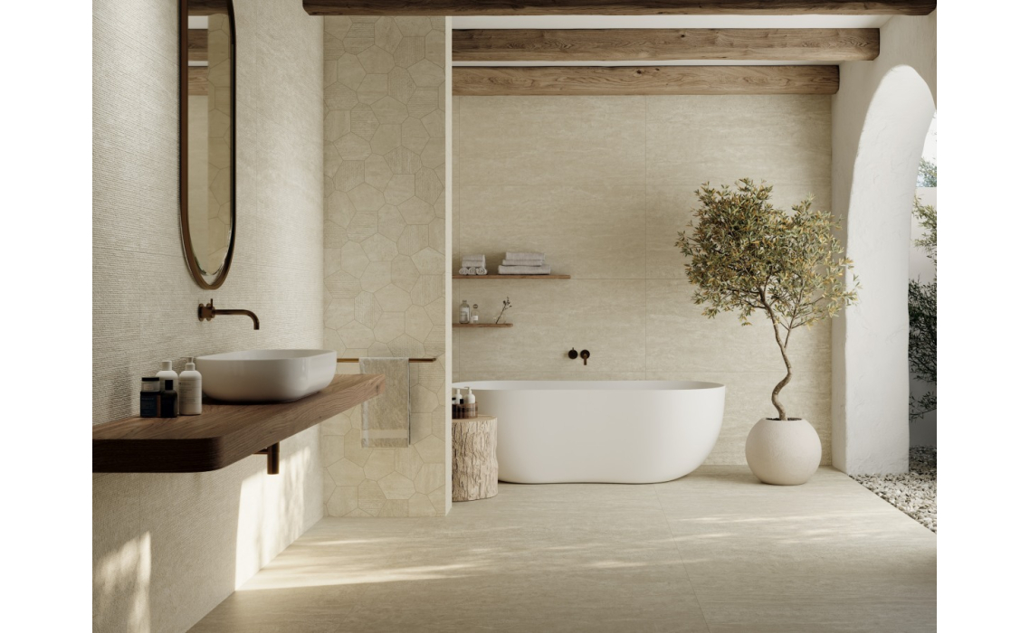 Керамическая плитка RIVERSIDE BEIGE Бежевый 60X60X10 (NCR01383)