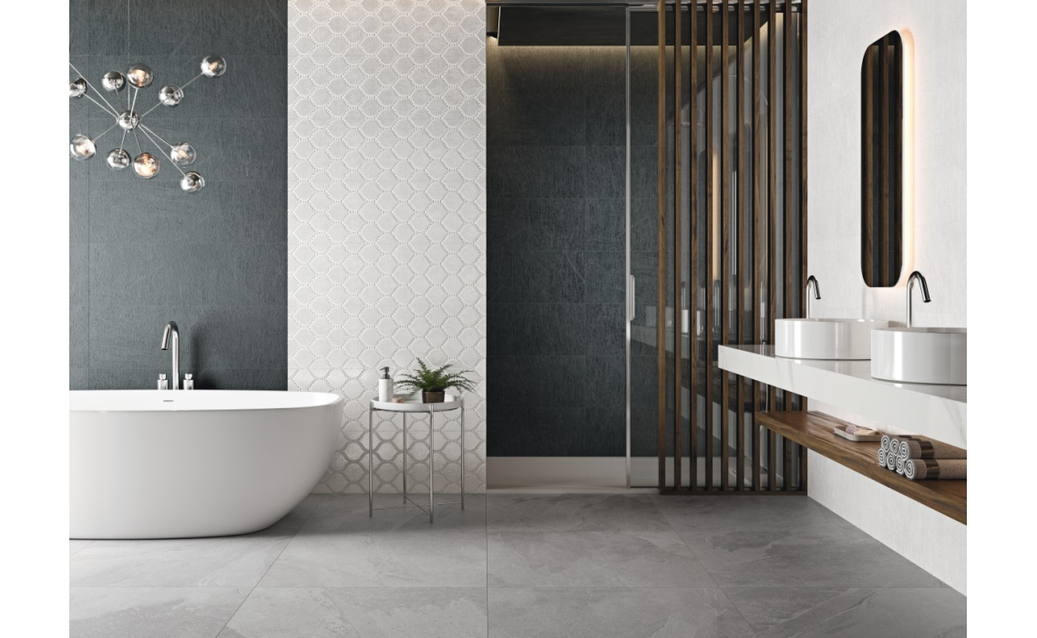 Керамическая плитка ANNAPURNA GRIS Серый 60X15X10 (NCR00049)