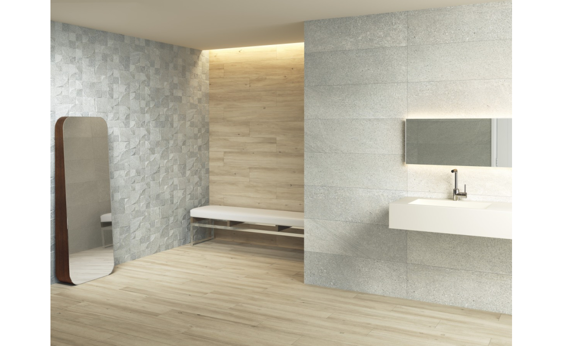 Керамическая плитка SHERWOOD HAYA REC. Бежевый 120X20X10 (NCR01455)