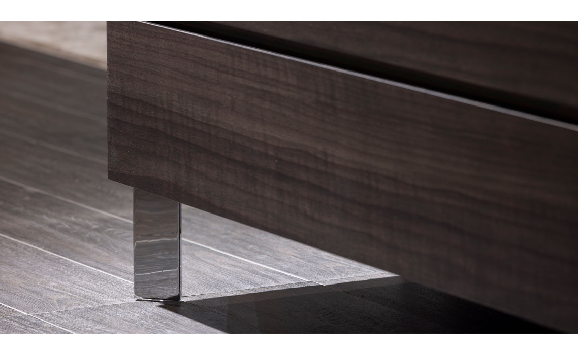 Комод SALT DRESSER Anthracite walnut veneer Aura marble Anthracite walnut veneer 111X48X81 СМ. ()