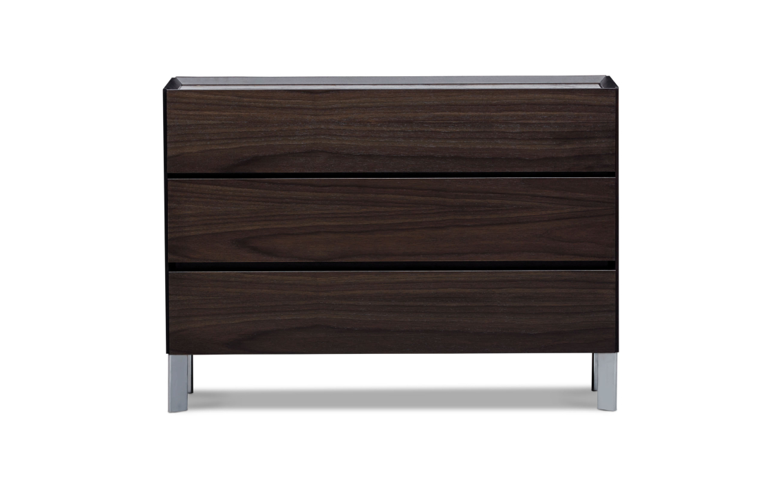 Комод SALT DRESSER Anthracite walnut veneer Aura marble Anthracite walnut veneer 111X48X81 СМ. ()