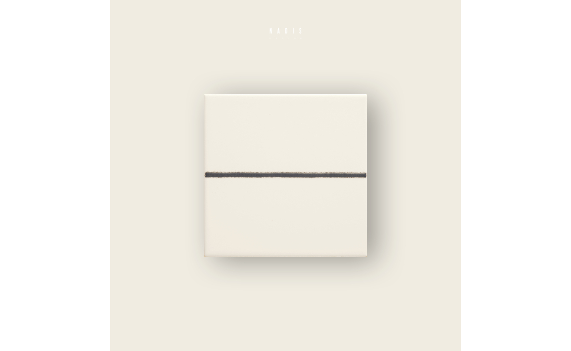 Керамическая плитка LINE WHITE Белый 15X15X10 (NCR03369)