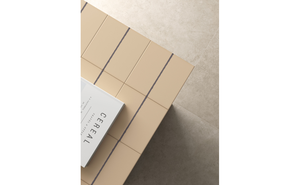 Керамическая плитка LINE CREAM Бежевый 15X15X10 (NCR03367)