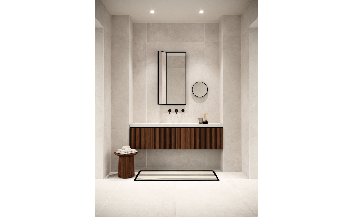 Керамическая плитка MONDO LIGHT AS Серый 90X90X10 (NCR03336)