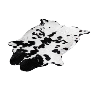 Шкура коровы COLUMBIA BLACK AND WHITE 230X200 см.  (NRC00214) Черный, белый