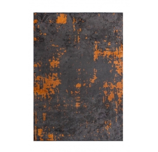Современный ковер VERONA GRAPHITE ORANGE 230X160 см.  (NRC00147) серый, оранжевый