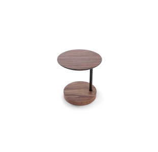 Стол приставной DIA COFFEE TABLE BROWN AMERICAN WALNUT  46X46X47 СМ. (NRM00385)