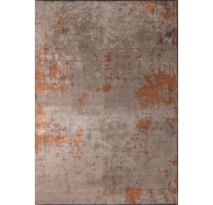 Современный ковер CORAL TERRA 300X200 см.  (NRC00274) серый, оранжевый