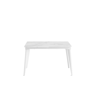 Стол обеденный AUSTRI DINING TABLE WHITE GLOSSY WHITE MARBLE  180X80X75 СМ. (NRM00774)