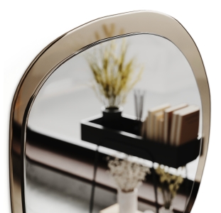 Настенное зеркало FILL SMOKY MIRROR BRONZE 88X9X90 СМ. (NRM01104)