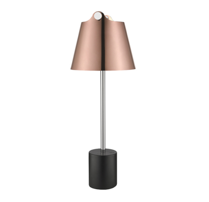 Светильник настольный NORD SUD lamp cuivre COPPER CHROME 18X18X46,5 СМ. (SEY00023)