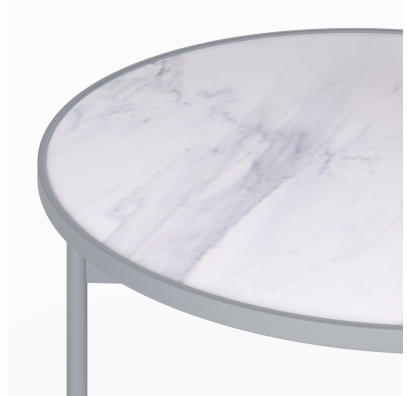 Стол приставной GIO SIDE TABLE MIRAGE ALTISSIMO MATT  40X40X52 СМ. (ROM01401)