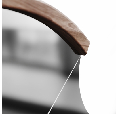 Зеркало настенное RONDA CONSOLE MIRROR WALNUT 100X9X100 СМ. (NRM00006)