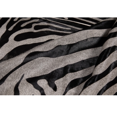 Шкура коровы COLUMBIA ZEBRA PRINT 230X200 см.  (NRC00217) Черный, белый