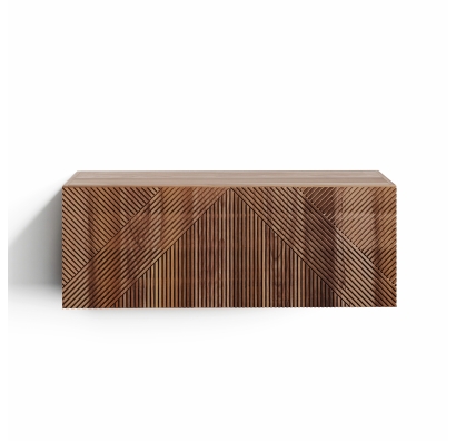 Шкаф настенный RONDA BOX WALNUT WALNUT 80X25X25 СМ. (NRM00027)