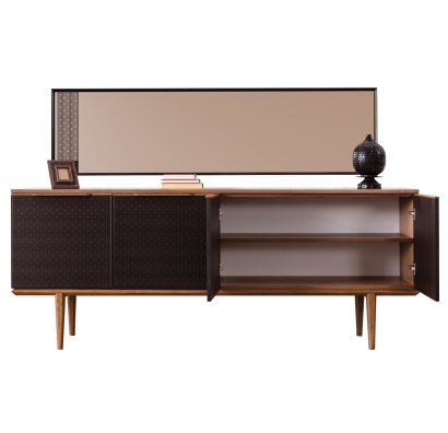 Комод PUNTO CONSOLE WALNUT WALNUT BROWN 208X49X82 СМ. (NRM00032)