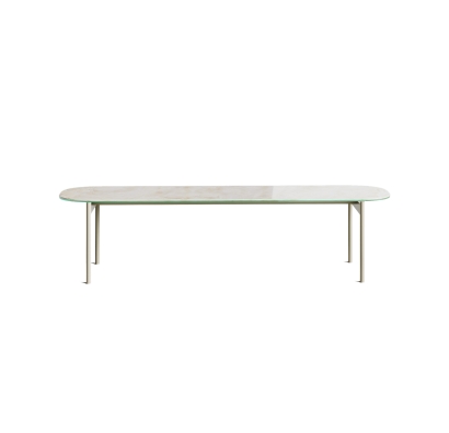 Стол журнальный LONG COFFEE TABLE PNA REVE DE REY PERLA  130X29X40 СМ. (NRM00200)