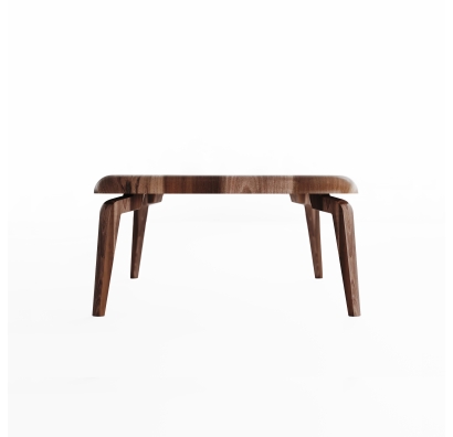 Стол журнальный RONDA CENTER TABLE BROWN EUROPEAN WALNUT  133X75X40 СМ. (NRM00052)