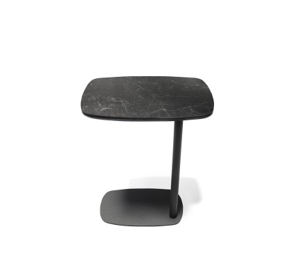 Стол приставной PLUTO SIDE TABLE BLACK NERO GRECO  53X35X61 СМ. (NRM00308)