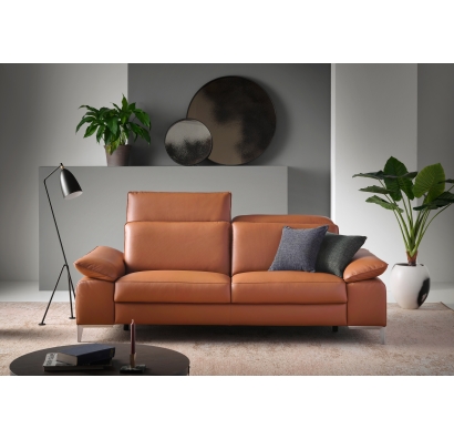 Диван COLUMBIA C103-200-103C/54/MONTANA COGNAC/VISCOTEX/01 BRUSHED/E,R,E