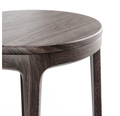 Стол журнальный MASSA SIDE TABLE WALNUT AMERICAN WALNUT  50X50X52 СМ. (NRM00513)