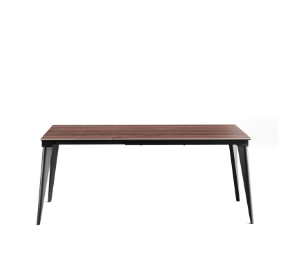 Стол обеденный AUSTRI DINING TABLE BLACK TEAK CERAMIC  180X80X75 СМ. (NRM00777)