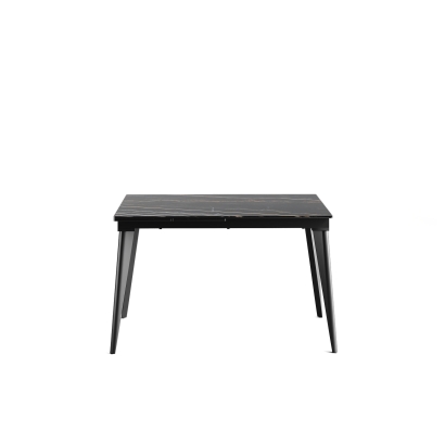 Стол обеденный AUSTRI DINING TABLE BLACK BLACK MARBLE  180X80X75 СМ. (NRM00776)