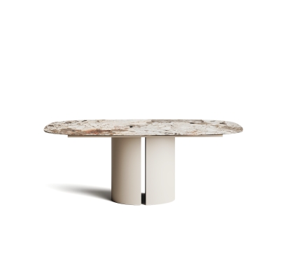 Стол обеденный STONEHENGE DINING TABLE QGTT N. MOOD TUNDRA  220X100X75 СМ. (NRM00976)