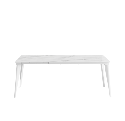 Стол обеденный AUSTRI DINING TABLE WHITE GLOSSY WHITE MARBLE  240X90X75 СМ. (NRM01082)