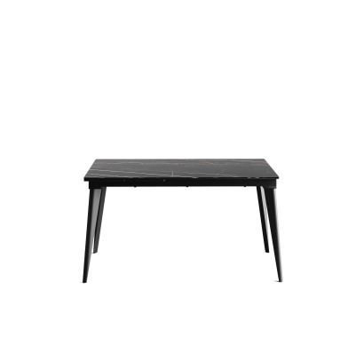 Стол обеденный AUSTRI DINING TABLE BLACK BLACK MARBLE  240X90X75 СМ. (NRM01083)