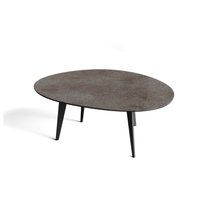 Стол журнальный KALLIOPE COFFEE TABLE BLACK TAUPE  111X94X37 СМ. (NRM01088)