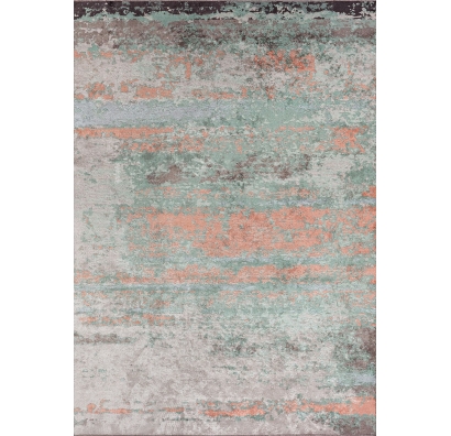 Ковер современный MARQUISE OASIS 300X200 см.  (NRM03253) DARK GREY - CHARCOAL - LIGHT CORAL - ICE BL