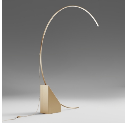 Торшер RUNE FLOOR LAMP ORO ORO 176X20X204 СМ. (NRM05431)