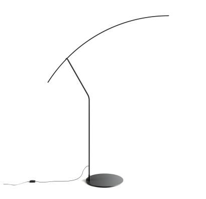 Торшер FOLAGA FLOOR LAMP NERO NERO 146X43X202 СМ. (NRM05448)