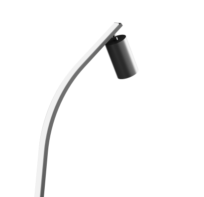 Торшер MURGA FLOOR LAMP NERO NERO 53X30X184 СМ. (NRM05450)