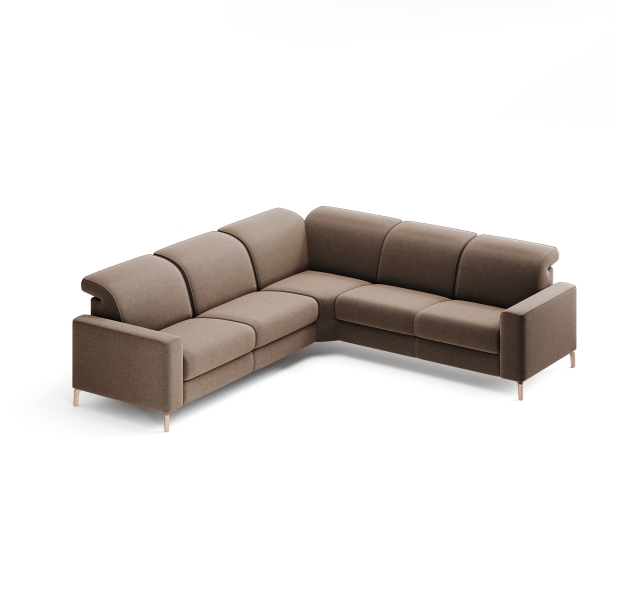 Диван TRITON B100-280-260B/58/CAMINO TAUPE/BULTEX/В цвет ткани/P511/R,V,V