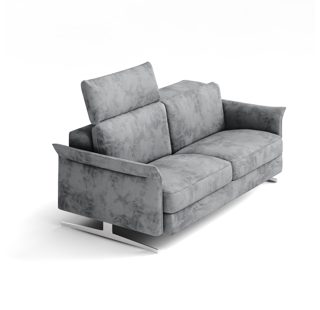 Диван ADORA C103-200-103C/54/DIVA STONE/BULTEX/В цвет ткани/01BR BRUSHED/E,E