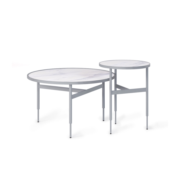 Стол приставной GIO SIDE TABLE MIRAGE ALTISSIMO MATT  40X40X52 СМ. (ROM01401)