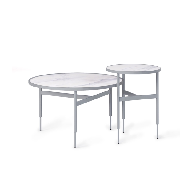 Стол журнальный GIO COFFEE TABLE MIRAGE ALTISSIMO MATT  70X70X42 СМ. (ROM01396)