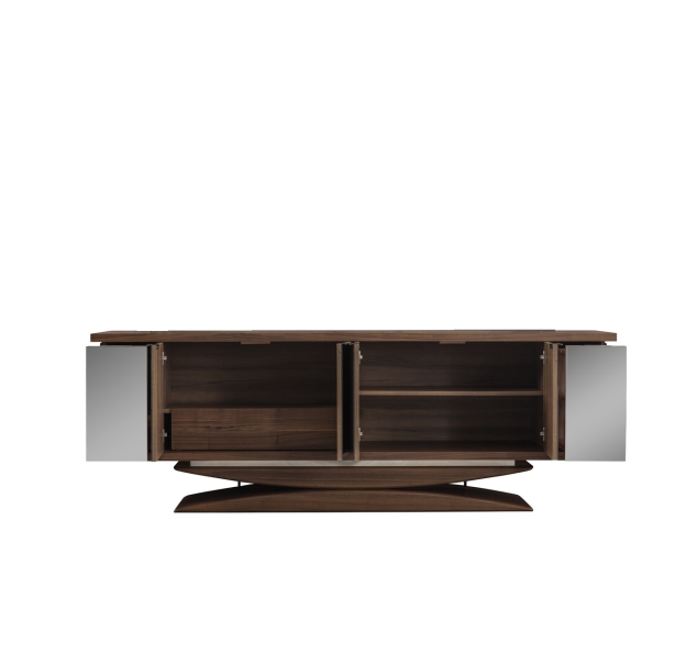 Комод MASSIF CONSOLE WALNUT WALNUT MIRROR 240X56X84 СМ. (NRM00001)