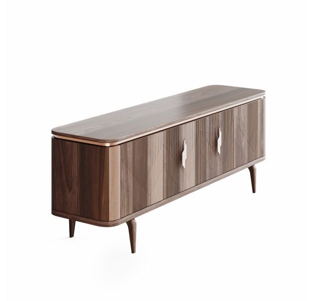 Комод RONDA CONSOLE WALNUT WALNUT WALNUT 224X46X83 СМ. (NRM00011)